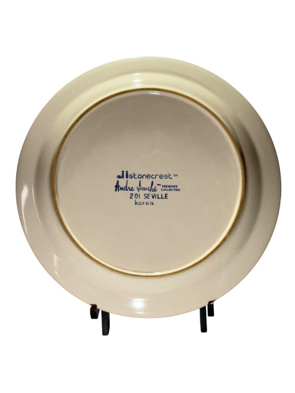 Vintage Stonecrest Andre Jonche Designer Ceramic Dinner 10.5" Plates - Picture 10 of 11